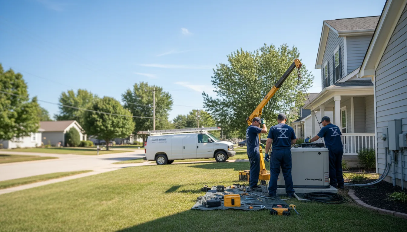 Generator Installation in Justin, TX near me